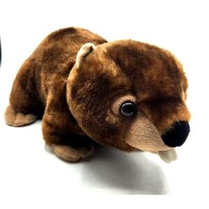 The Petting Zoo BEAVER Stuffed Animal Plush 12" Toy